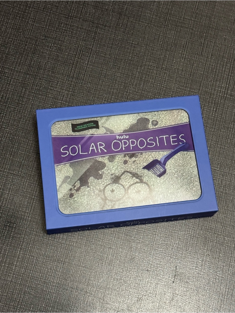 Hulu Solar Opposites Collector Box - Purple & Blue Artwork with set of 4 pins